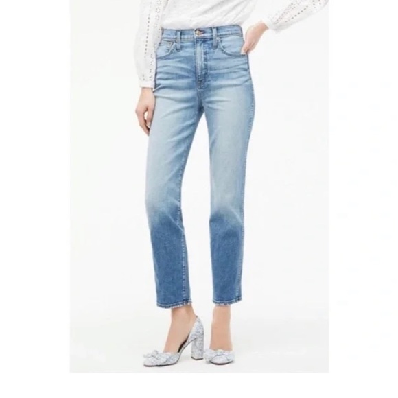J.Crew Straight High Waisted Jeans - Picture 1 of 11